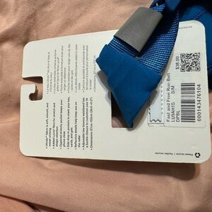 Fast and free run belt blue brand new